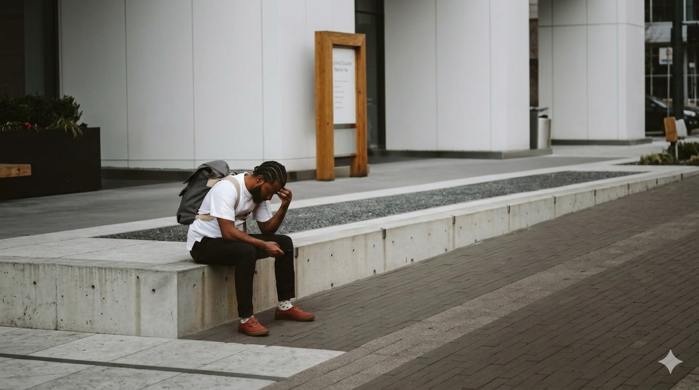 Sitting alone — but you don't have to be